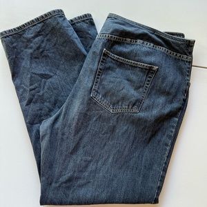𝅺liz Claiborne Woman size 16W straight leg blue Jean